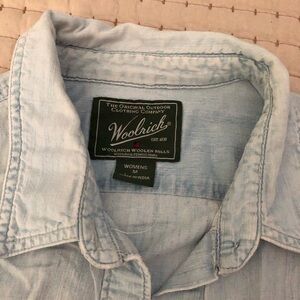 Woolrich ladies medium denim shirt M